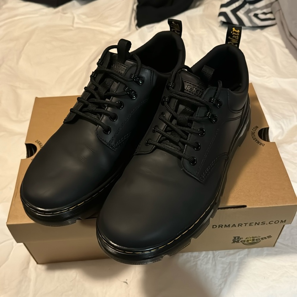 Dr. Martens Reeding Wyoming Leather Utility Shoes